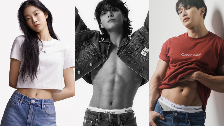 idols who modeled for calvin klein cover image