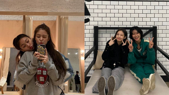 blackpink jennie and jung hoyeon besties cover image
