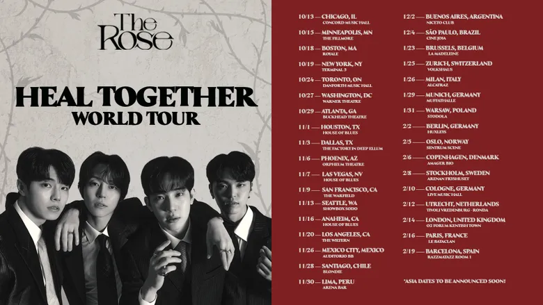 K-Pop World Tour Guide And Schedule (December 2022)