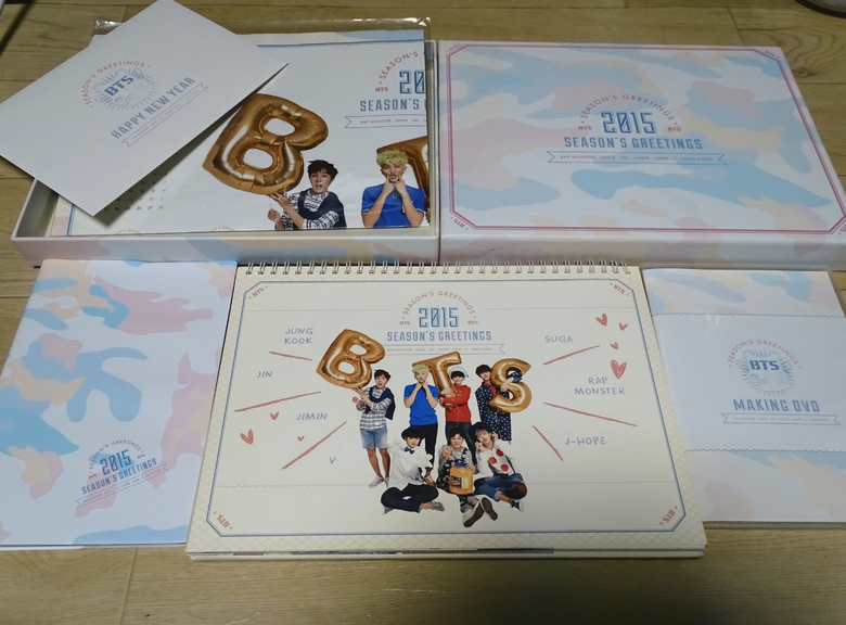 Find Out About A Rare Item Cheerish By ARMY: BTS 2015 Season's Greetings