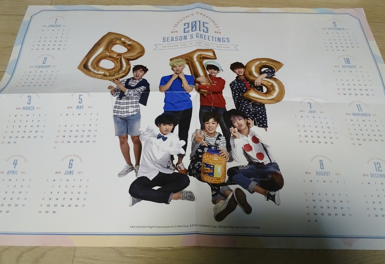 Find Out About A Rare Item Cheerish By ARMY: BTS 2015 Season's Greetings