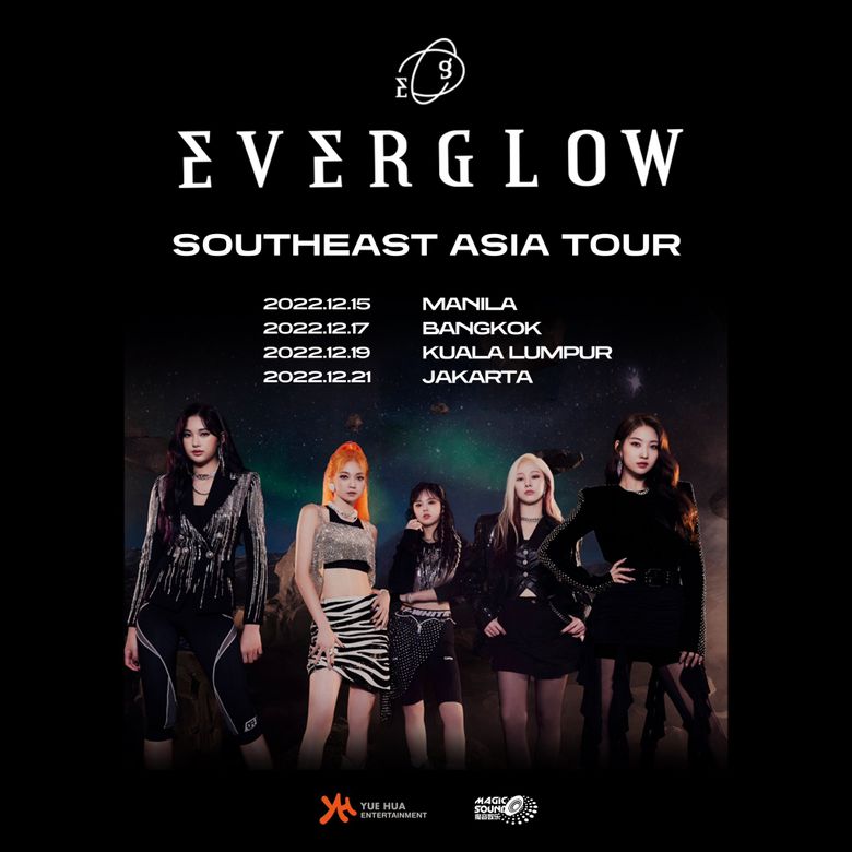 EVERGLOW Southeast Asia Tour: Cities And Ticket Details