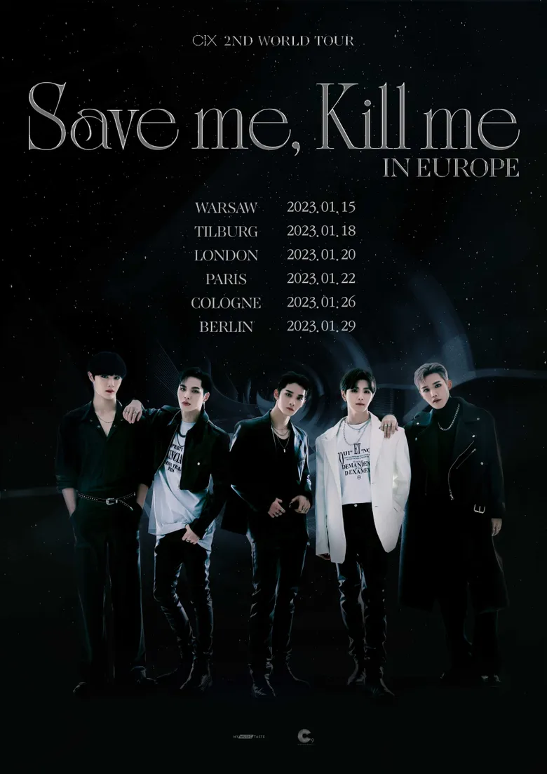 CIX Is Headed To Europe For Their 2nd World Tour "Save Me, Kill Me"