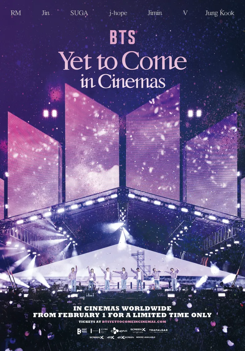 "BTS: Yet To Come In Cinemas" Will Be Screened Worldwide For A Limited Period