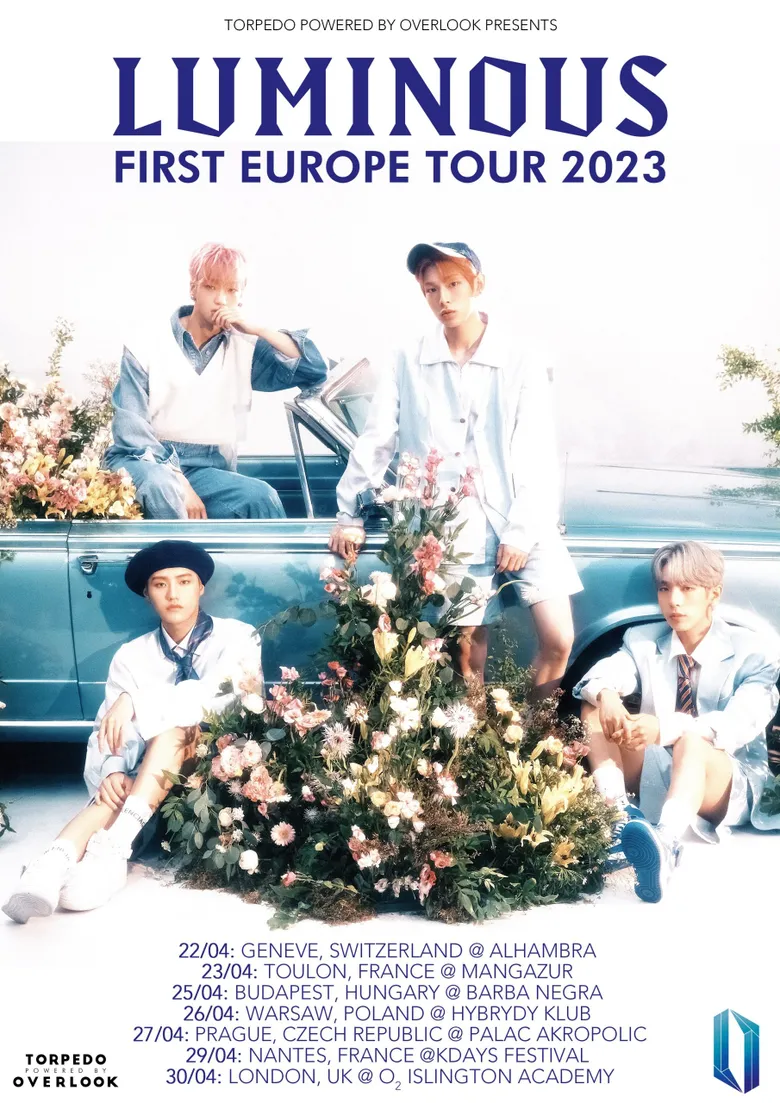  2023 LUMINOUS Europe Tour: Cities And Ticket Details