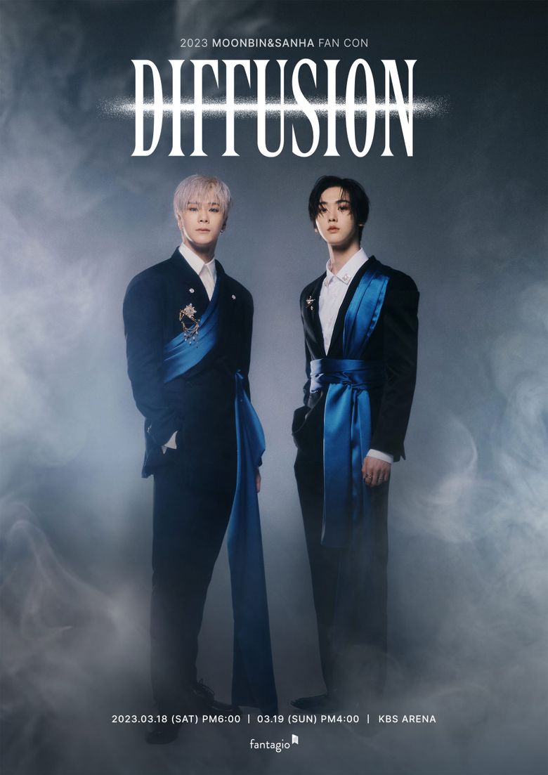 ASTRO's MoonBin & SanHa Allure Fans With The Promotional Posters Of Their Fan Concert "DIFFUSION"