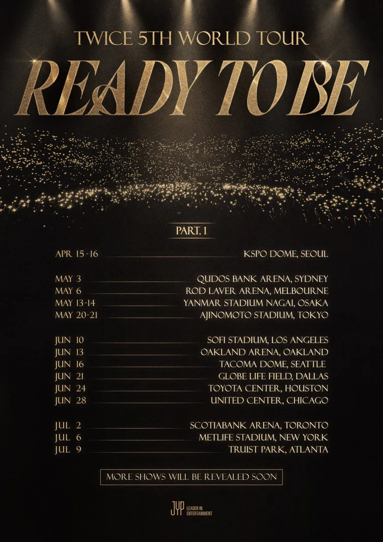  2023 TWICE "Ready To Be" 5th World Tour: Ticket Details