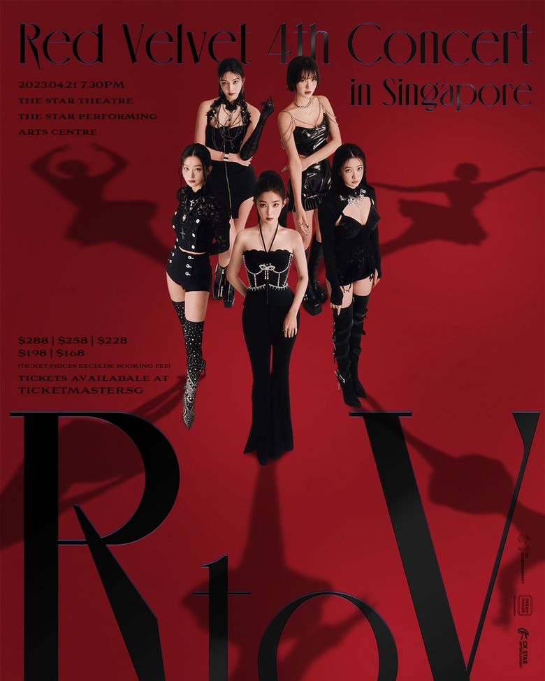 Red Velvet To Hold 4th Concert "R To V" In Singapore