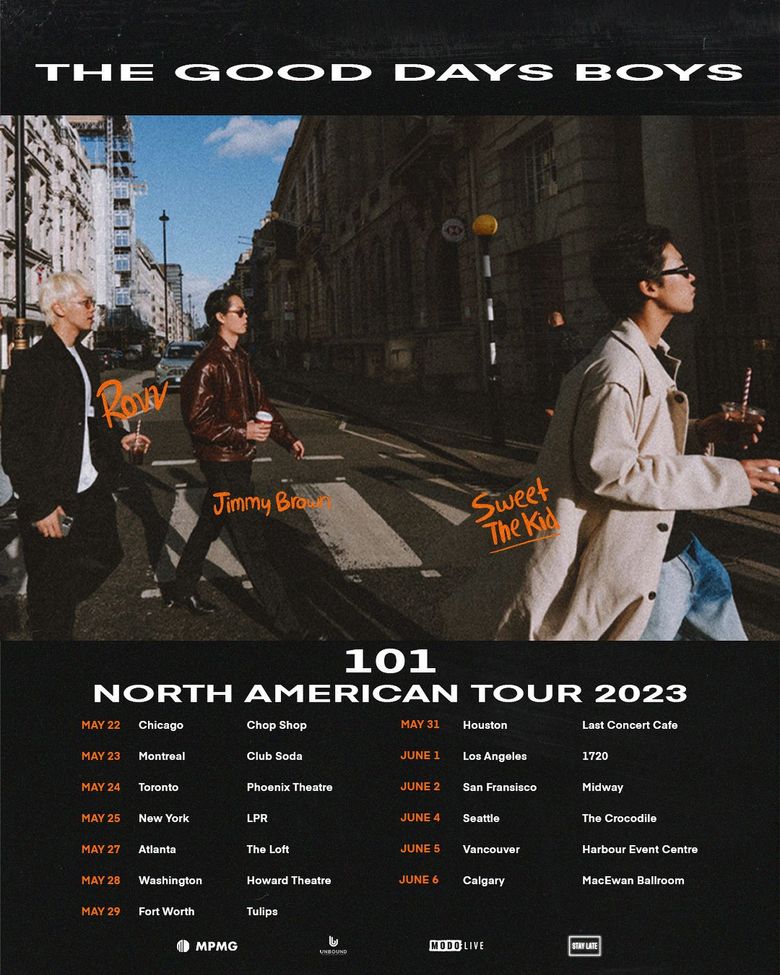 Rising South Korean R&B Crew The Good Days Boys To Embark On Their First-Ever North American Tour