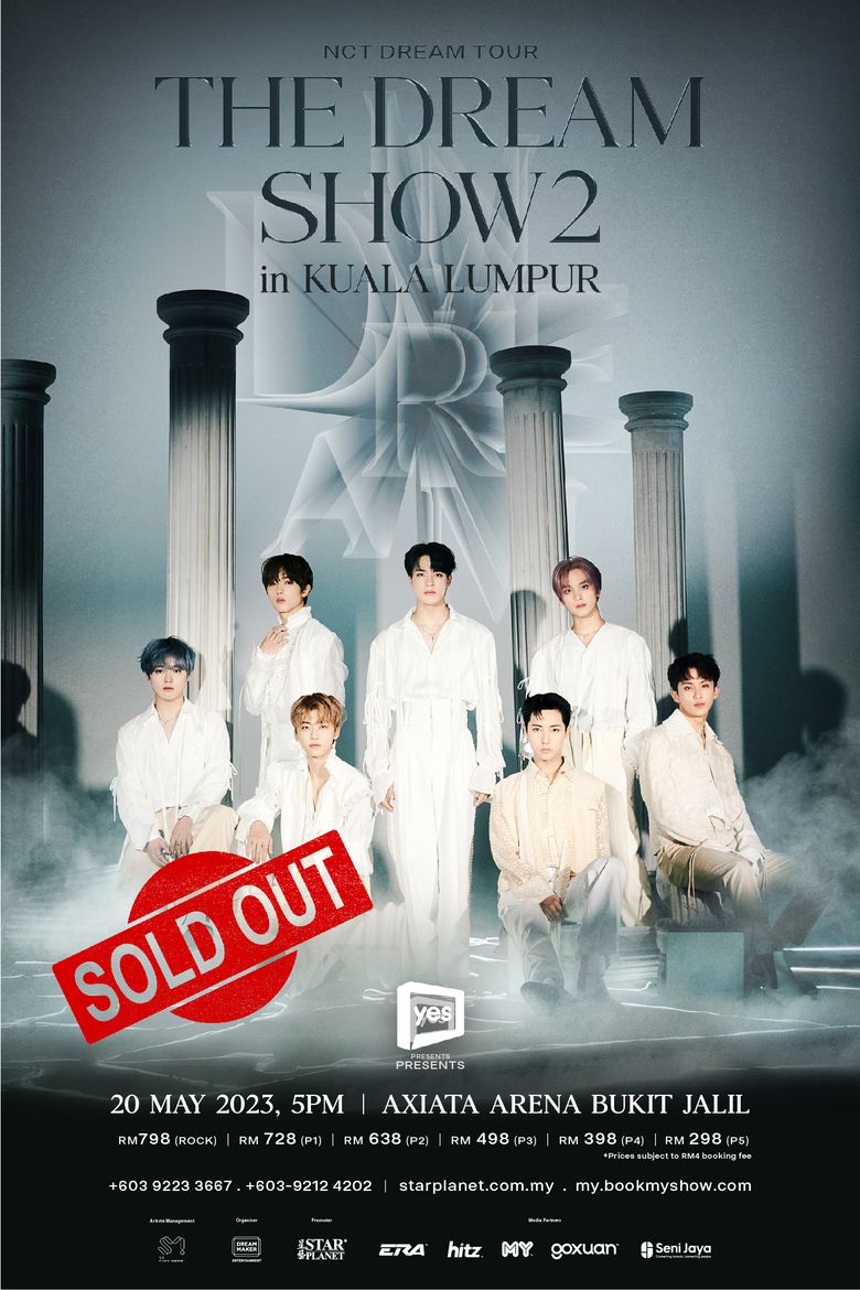 NCT DREAM's "THE DREAM Show 2: In A Dream" In Kuala Lumpur Sells Out Within 3 Hours