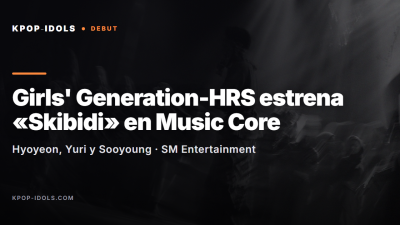 Girls' Generation-HRS estrena «Skibidi» en Music Core