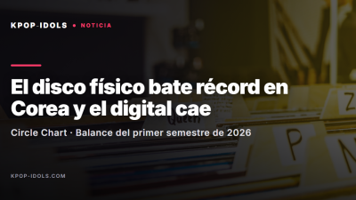 Récord de ventas de discos físicos de K-pop en Corea en 2026