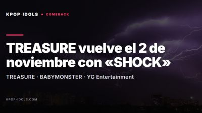 TREASURE vuelve el 2 de noviembre con el single SHOCK, anunciado por Yang Hyun Suk de YG Entertainment